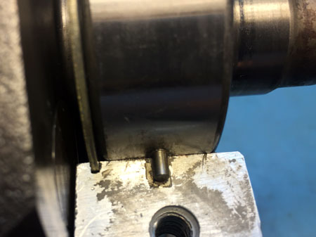 Crank Upper Bearing Pin Alignment