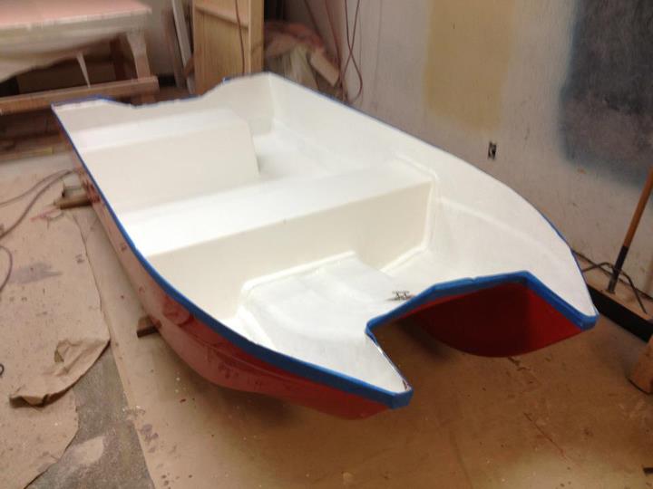 Performance Cat Hull prototype for testing